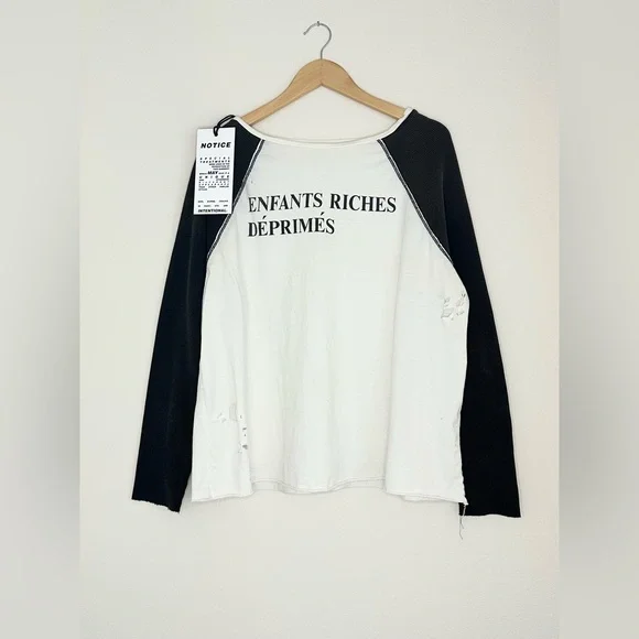 Enfants Riches Deprimes ERD L/S Tee ロンT Enfants Riches Déprimés E.R.D Alien Print Long Sleeves Tee